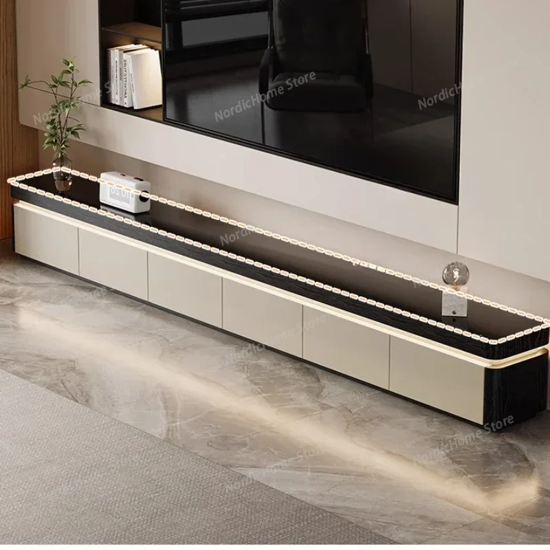 Sustainable Living Spaces - Eleganter Platzsparender TV-Ständer aus Umweltfreundlichen Materialien