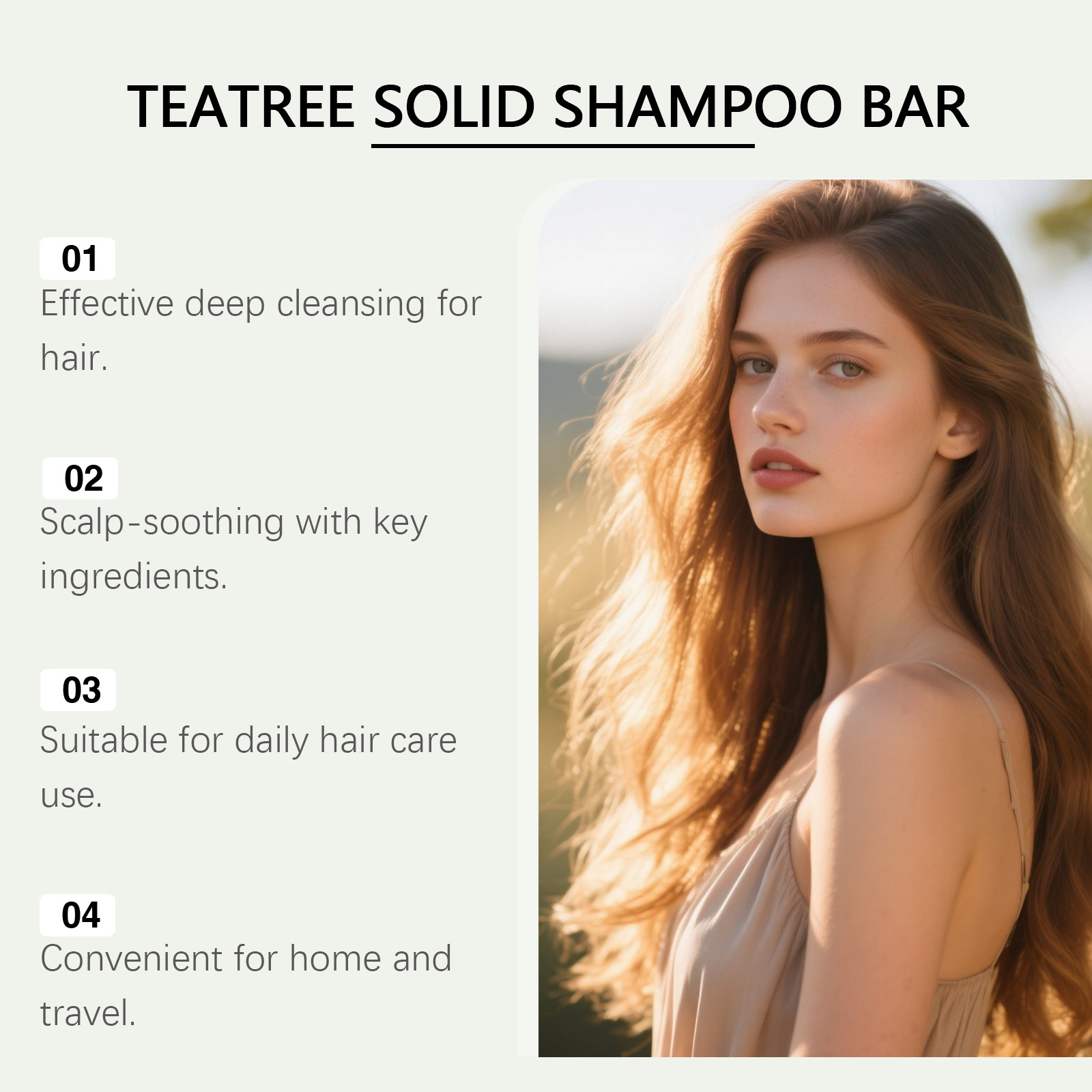 Gleamxi Teebaumöl Festes Shamp – Bar Soap Shampoo Solid Bewertung und Preis