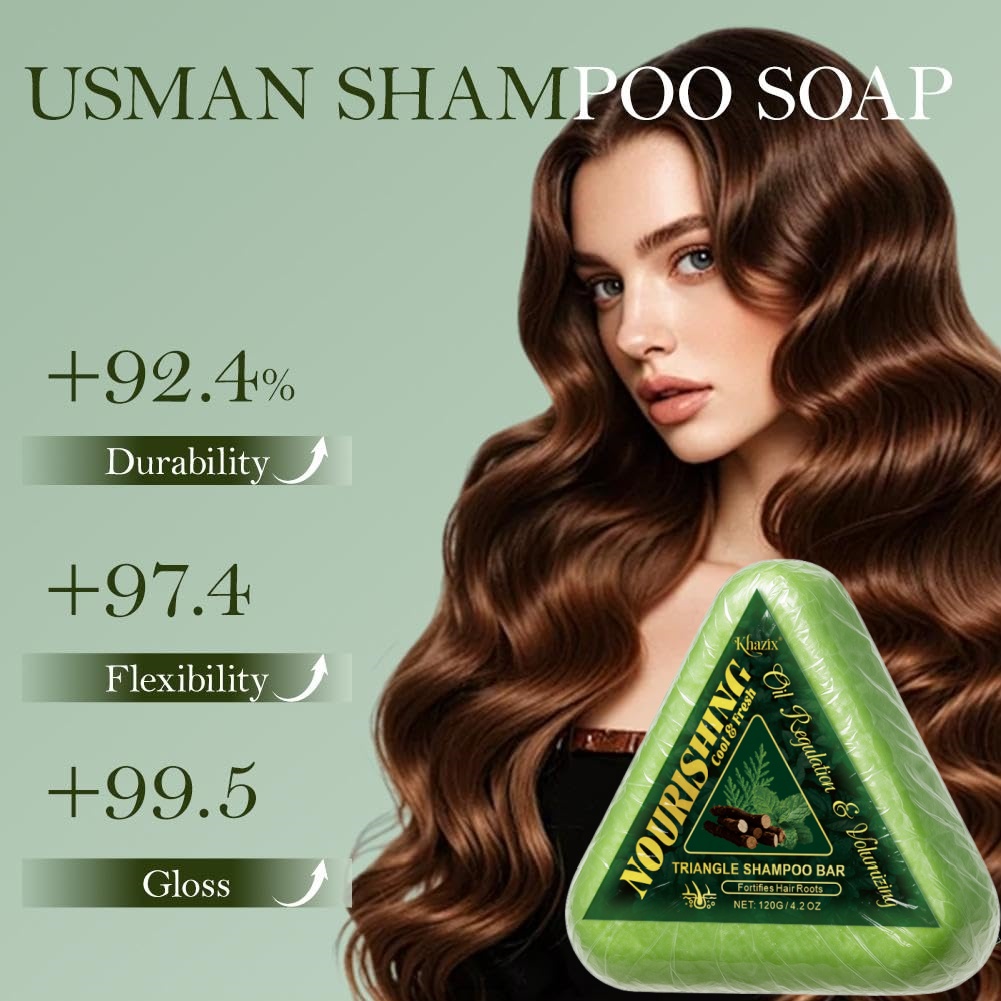 Grünes Triangel-Seifen-Shampoo – Bar Soap Shampoo Solid Bewertung und Preis